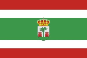 Bandera de despacho de Villanueva de los Castillejos de alta Bandera de despacho de Villanueva de los Castillejos de alta