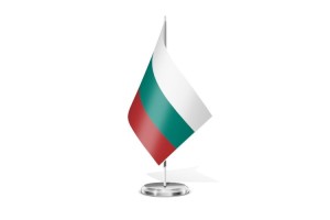 Bandera de mesa de Bulgaria 123