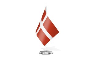 Bandera de mesa de Dinamarca 123