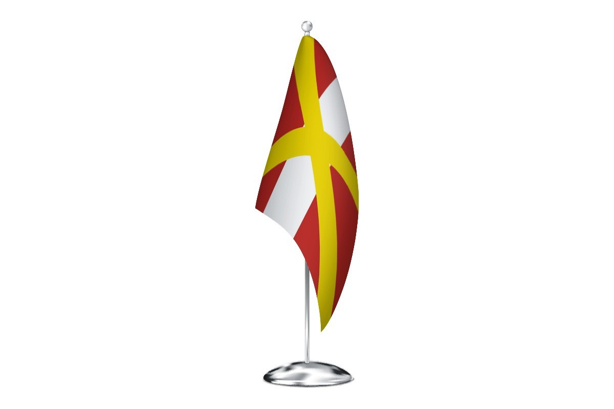 Bandera de despacho de Benavent de Segrià de alta calidad | BPH