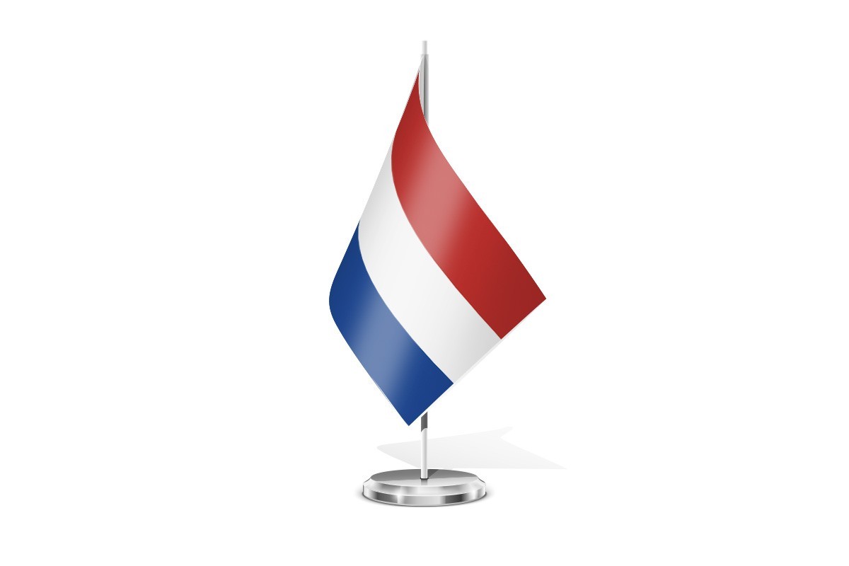 Bandera de mesa de Holanda y Países Bajos
