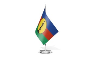 Bandera de mesa de Nueva Caledonia 123