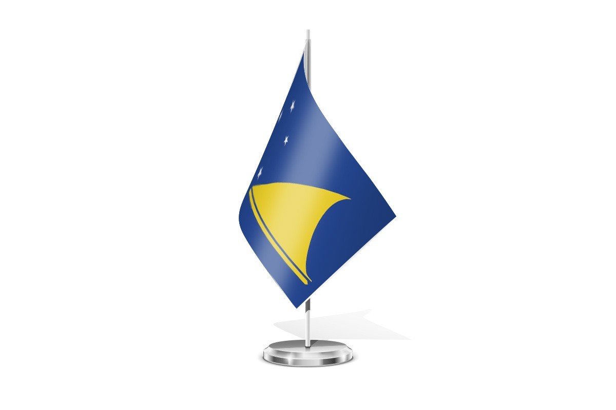 Bandera de mesa de Tokelau