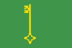 Bandera de despacho de Sant Pere de Vilamajor de alta calidad |