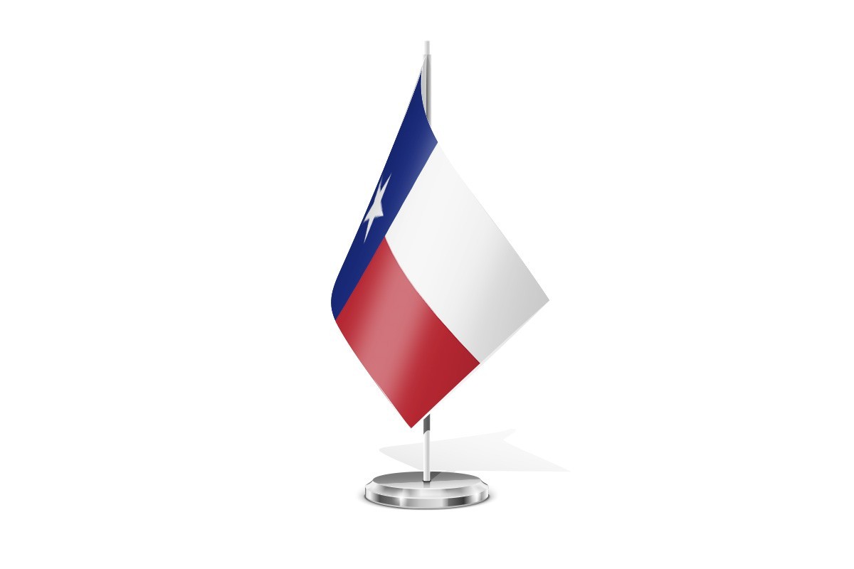 Bandera de mesa de Texas