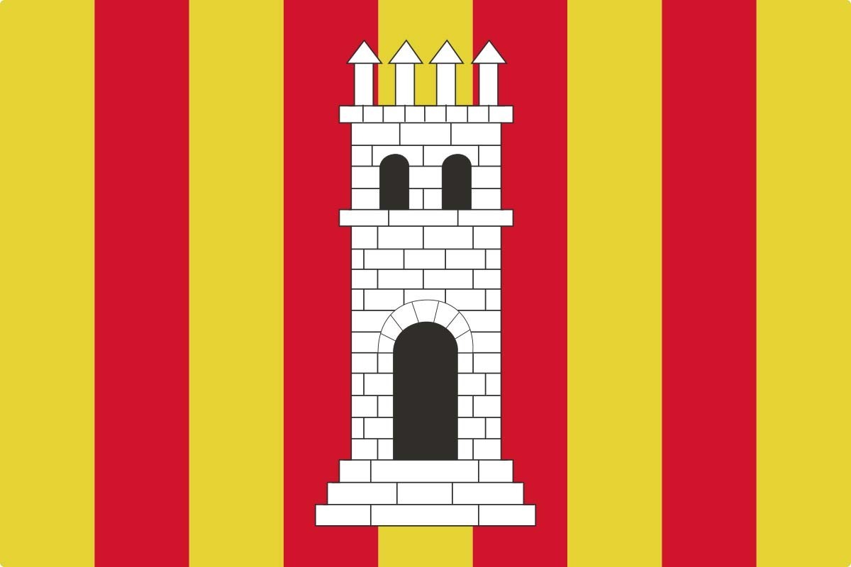 Bandera de despacho de Torroella de Montgrí de alta calidad | BPH