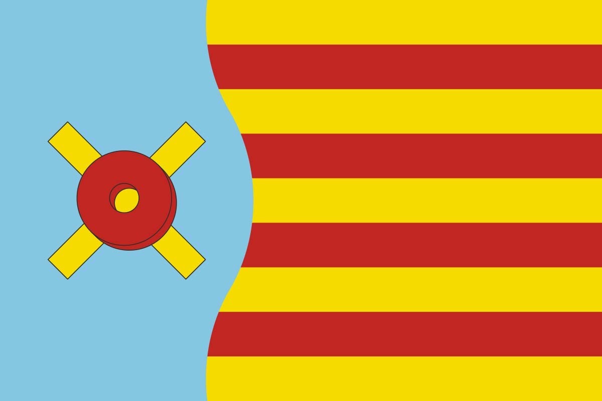 Bandera de despacho de Vallromanes de alta calidad | BPH