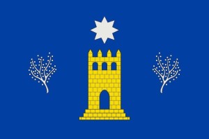 Bandera de mesa de Aielo de Rugat | BPH