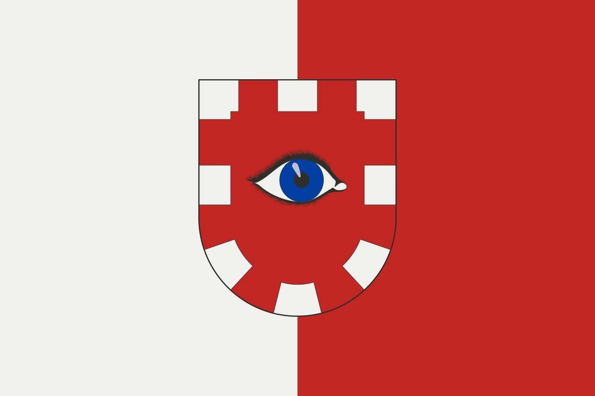 Bandera de mesa de Alcudia de Veo | BPH