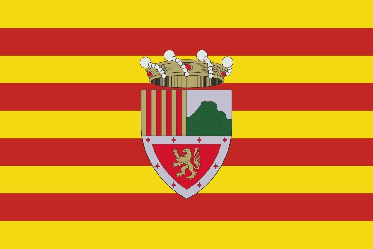 Bandera de mesa de Borriol | BPH