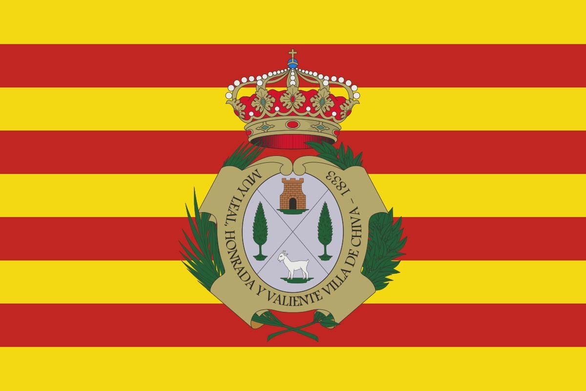 Bandera de mesa de Chiva | BPH