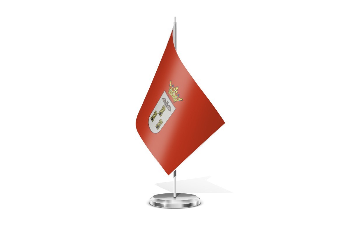 Bandera de mesa de Albacete