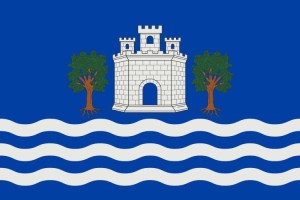 Bandera de mesa de Cortes de Arenoso | BPH