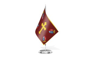 Bandera de mesa de Granja de Rocamora | BPH 123