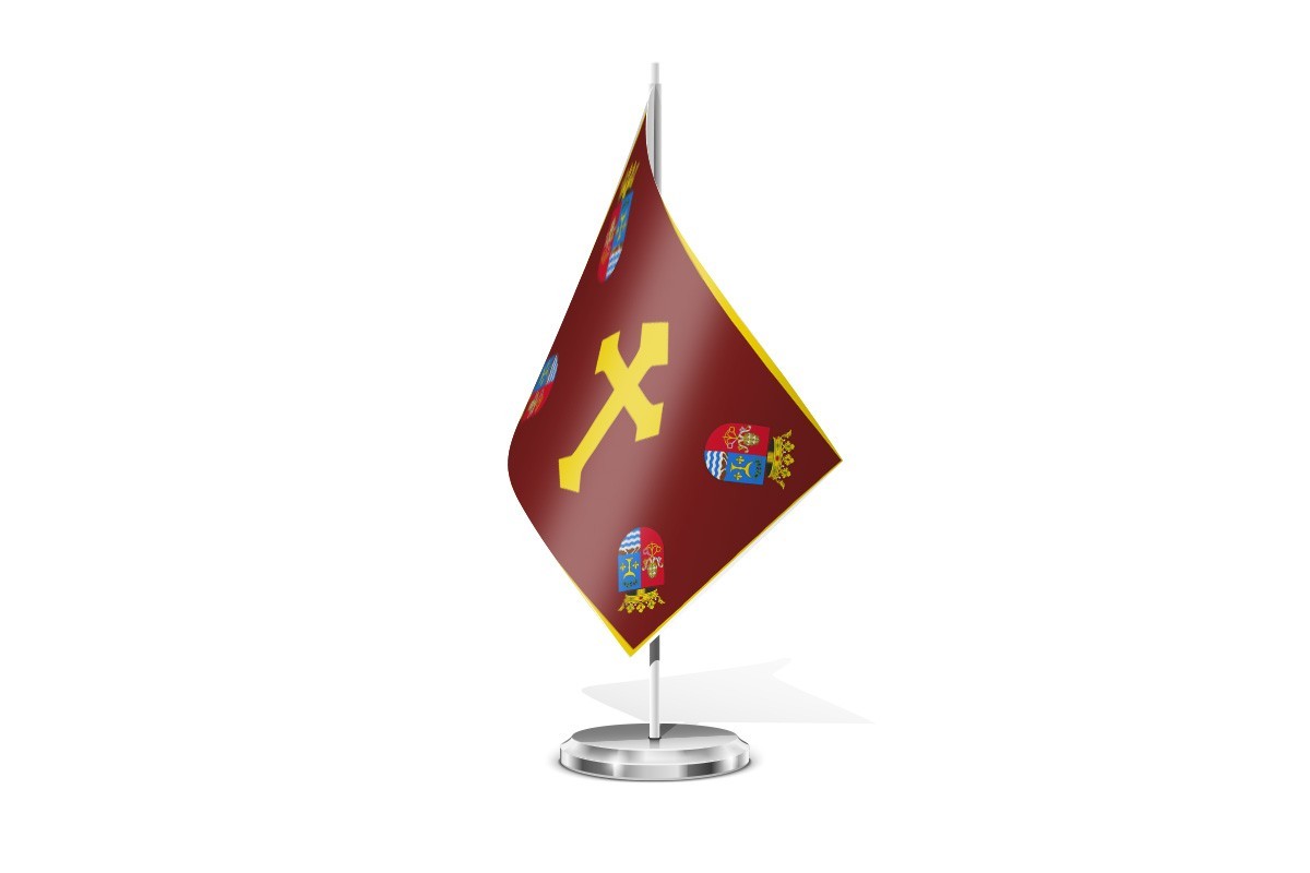 Bandera de mesa de Granja de Rocamora | BPH