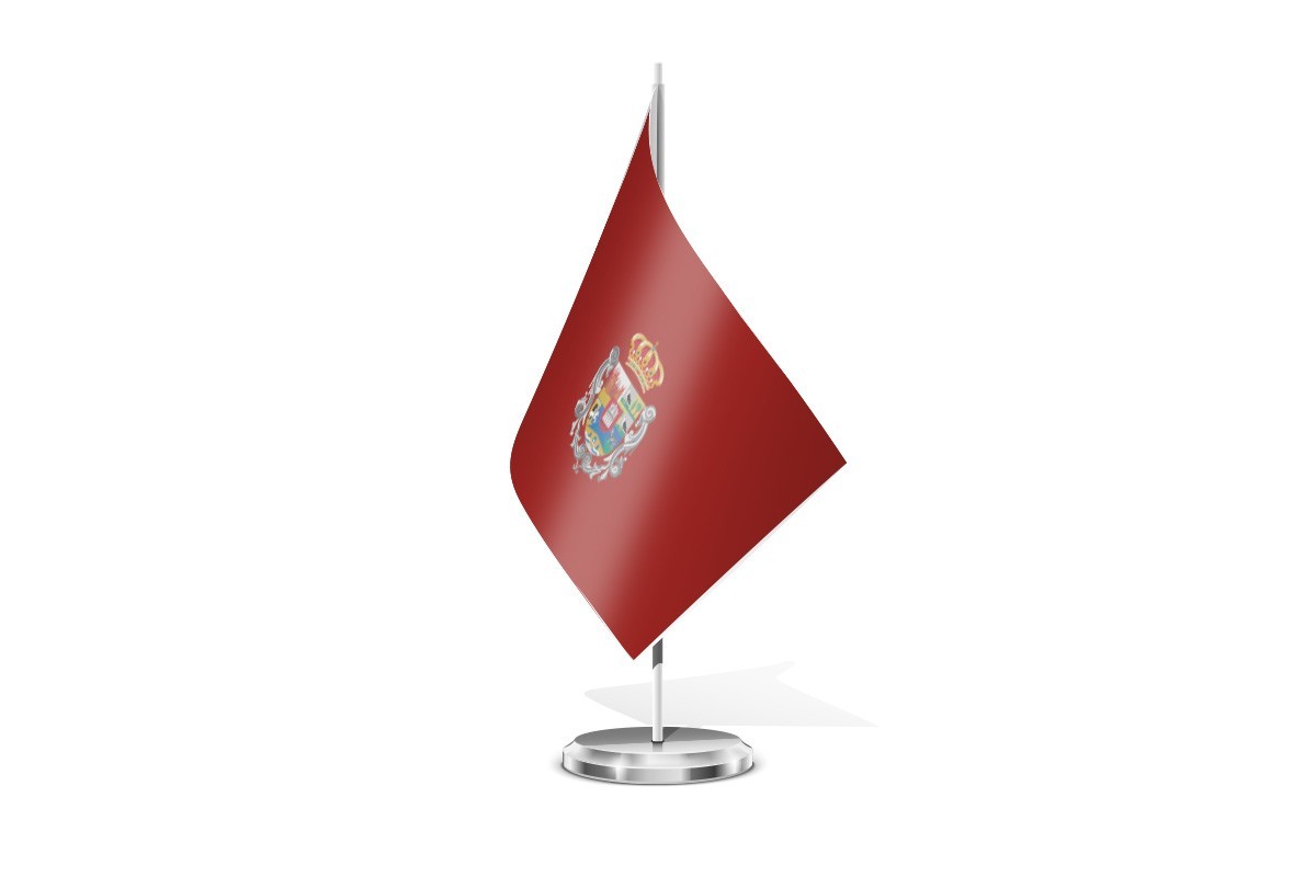 Bandera de mesa de Avila provincia