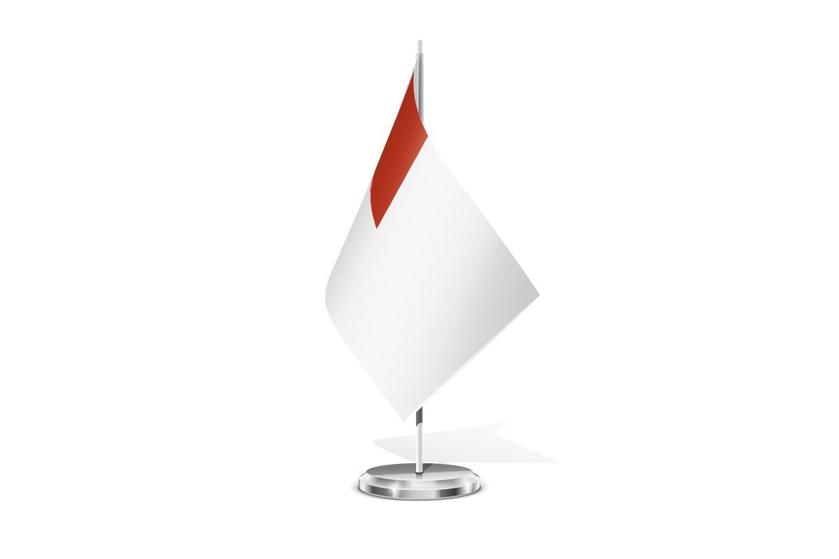 Bandera de mesa de Bilbao