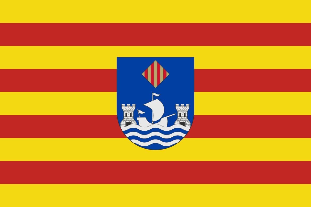 Bandera de mesa de Villajoyosa | BPH