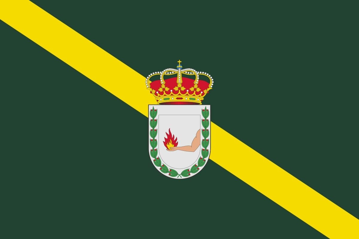 Bandera de mesa de Aldeaquemada | BPH