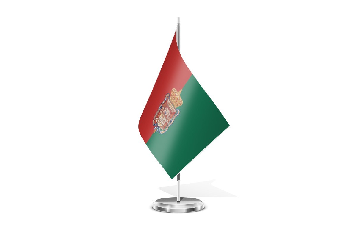 Bandera de mesa de Granada