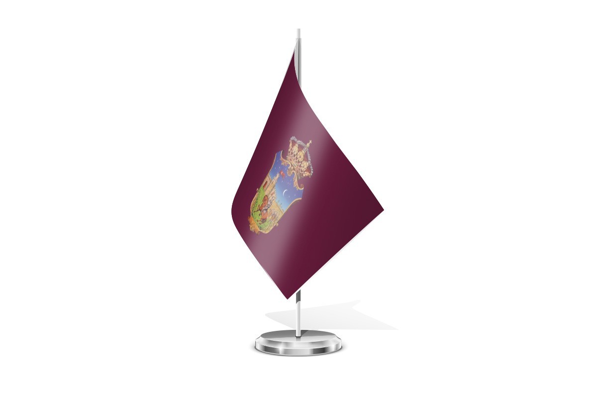 Bandera de mesa de Guadalajara capital