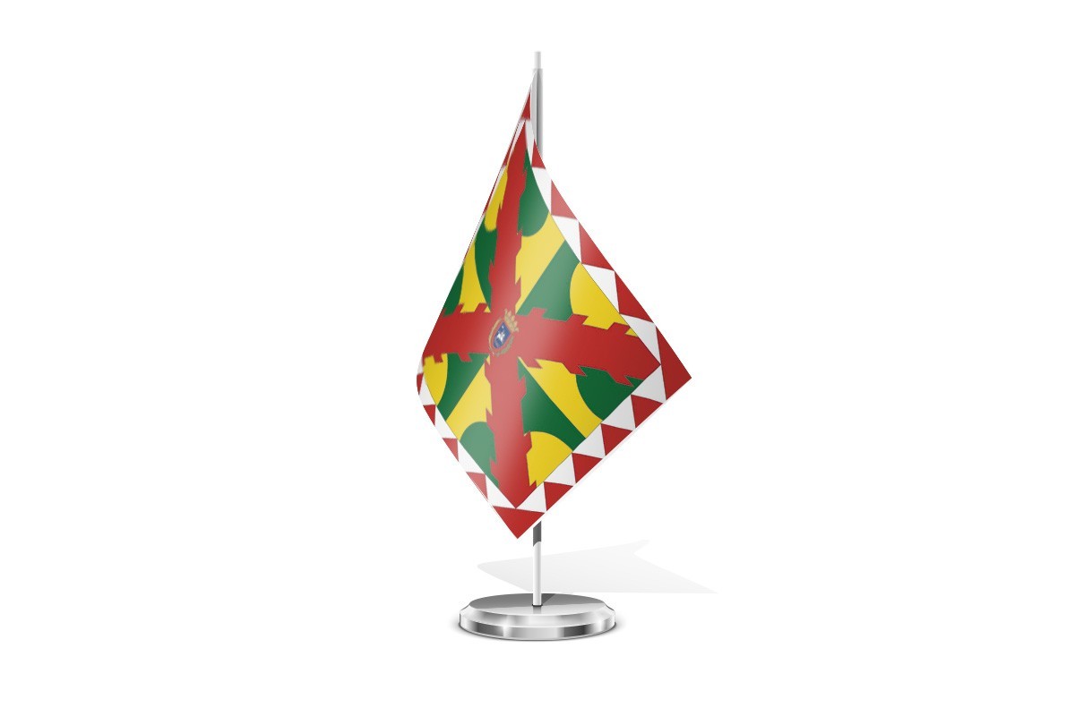 Bandera de mesa de Huesca