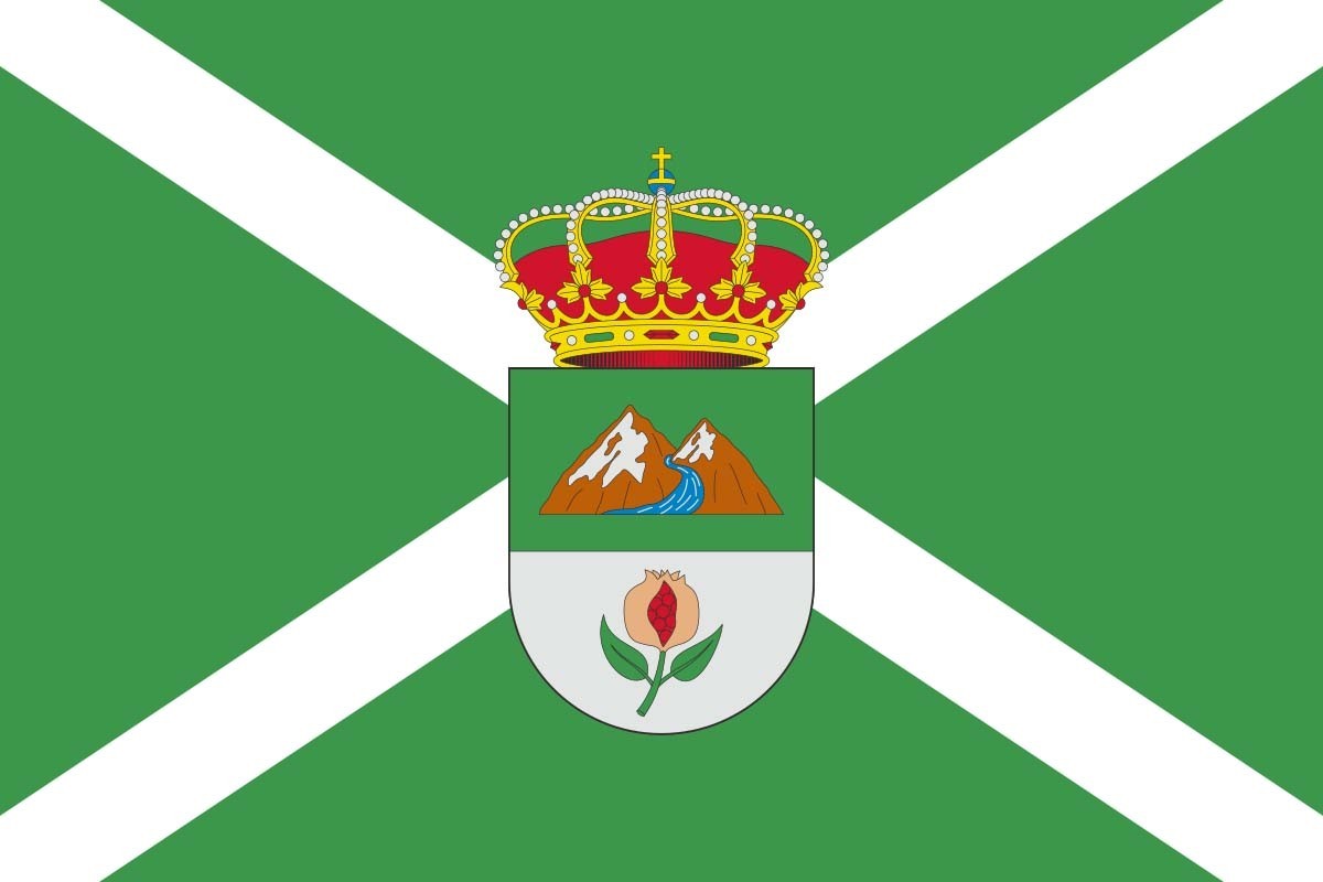 Bandera de mesa de Bérchules | BPH