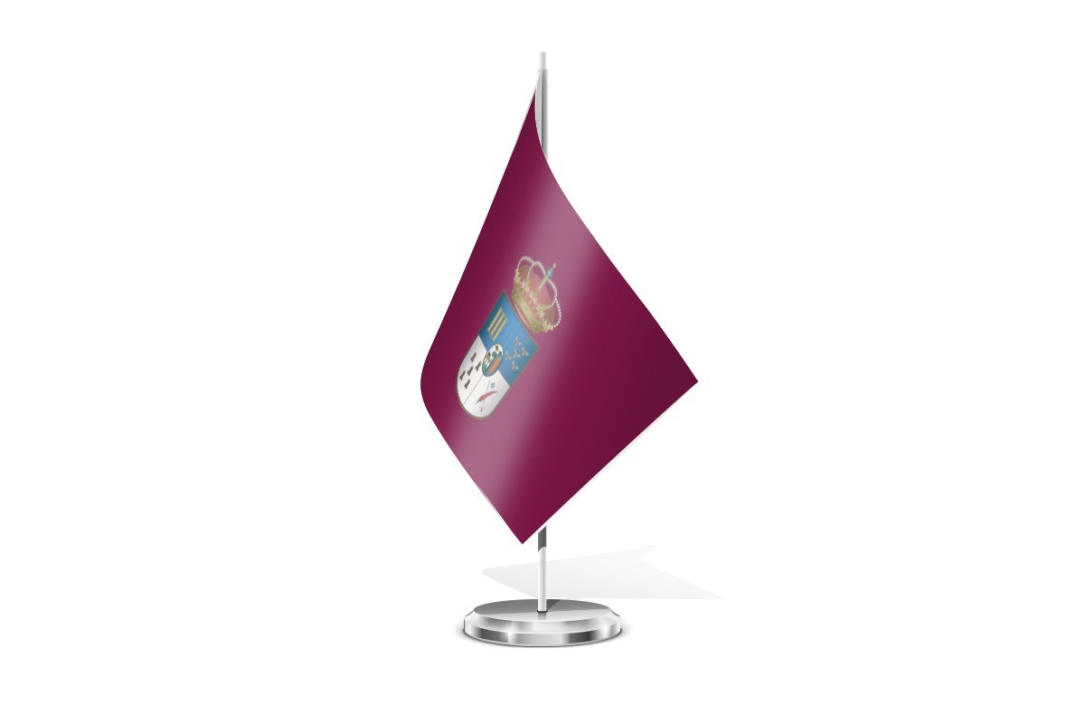 Bandera de mesa de Salamanca provincia