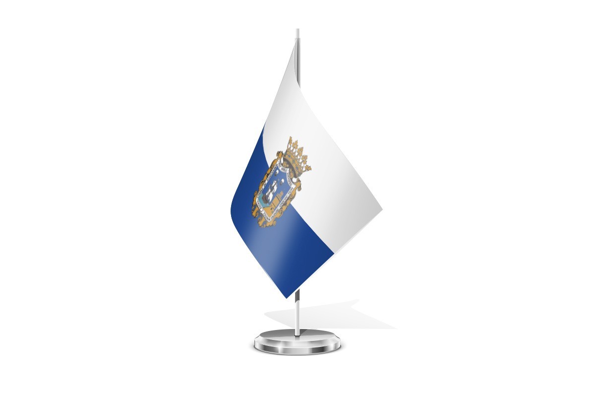 Bandera de mesa de Santander