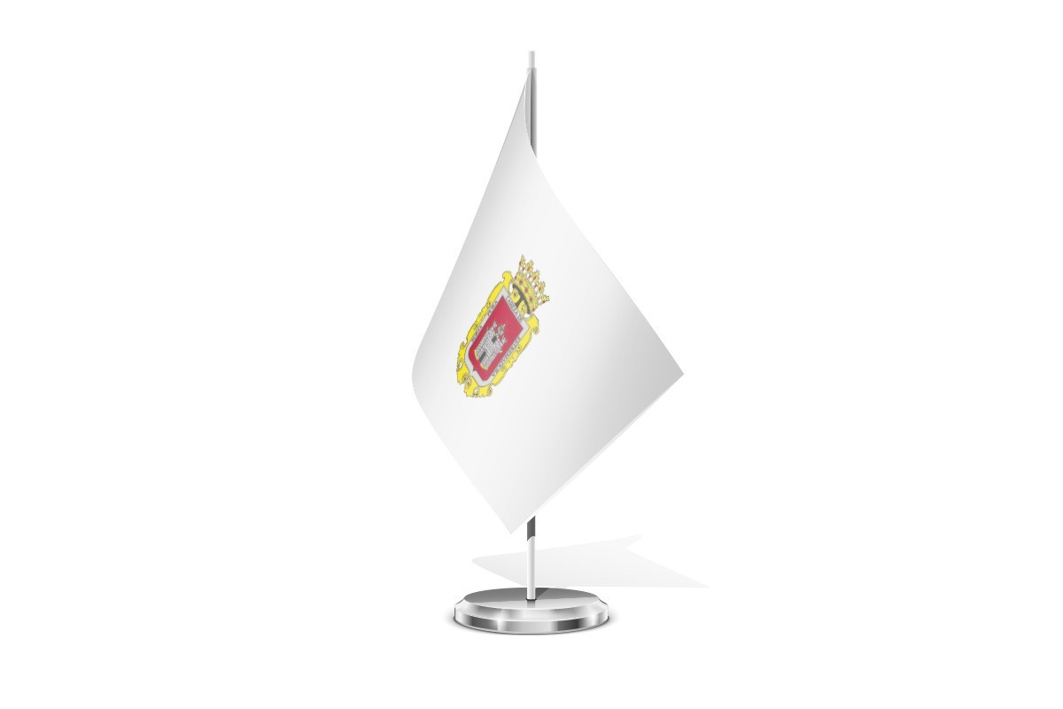 Bandera de mesa de Soria
