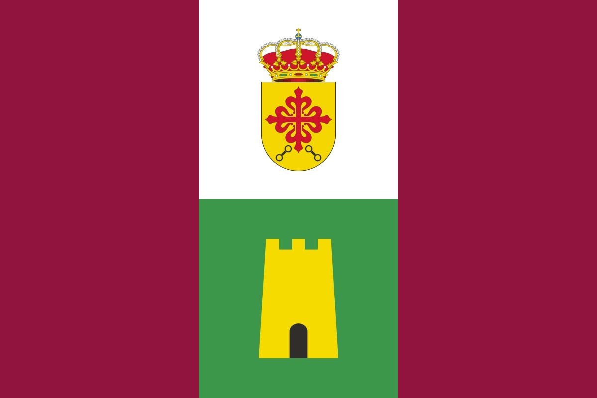 Bandera de mesa de Higuera de Calatrava | BPH