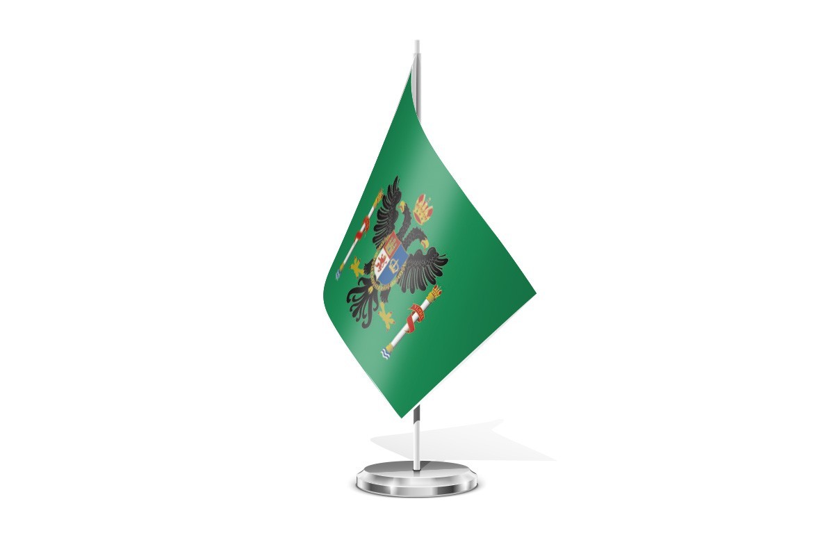 Bandera de mesa de Toledo provincia