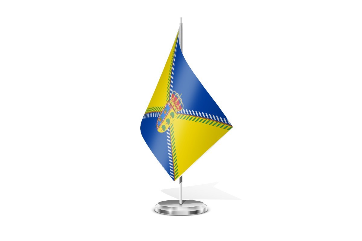 Bandera de mesa de Olivares | BPH Bandera de mesa de Olivares | BPH