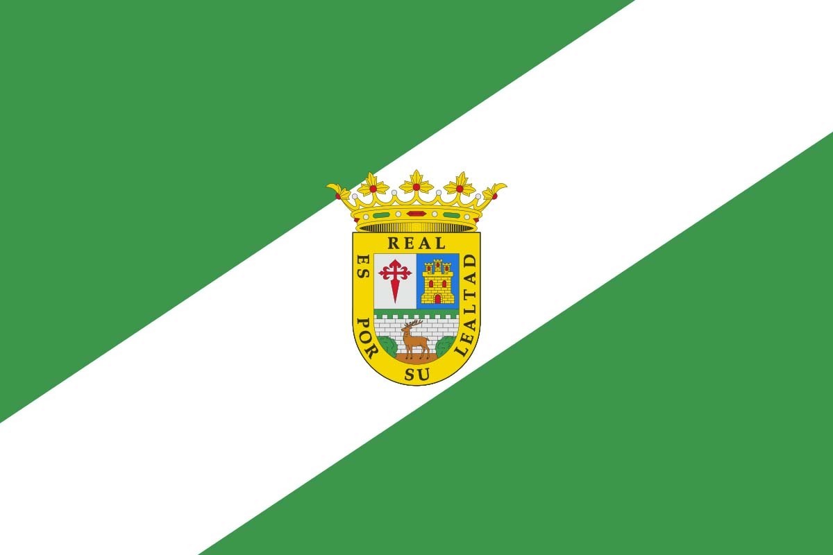 Bandera de mesa de Real de la Jara | BPH Bandera de mesa de Real de la Jara | BPH