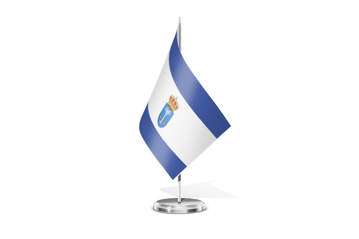 Bandera de mesa de Rociana del Condado | BPH Bandera de mesa de Rociana del Condado | BPH