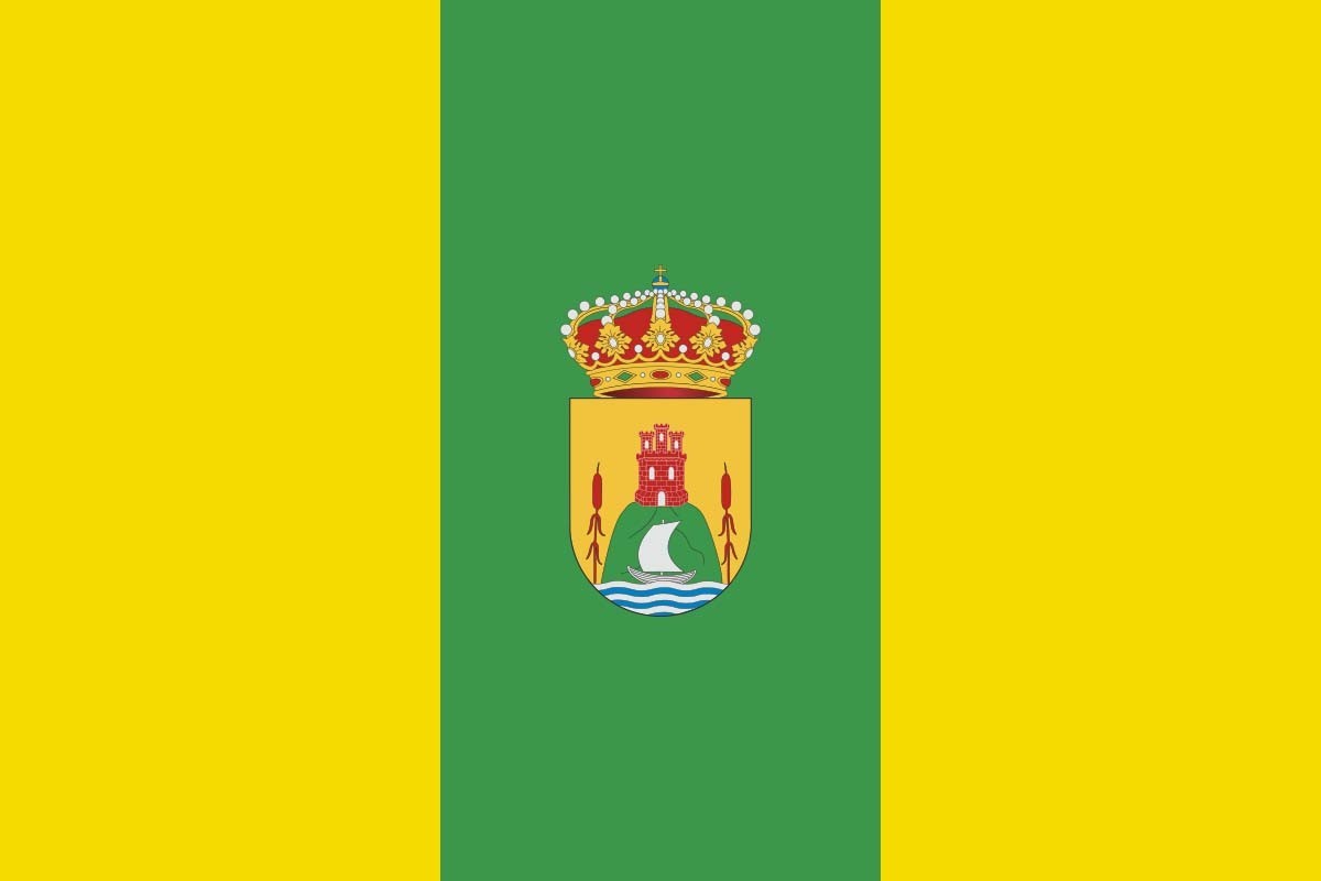 Bandera de mesa de Sanlúcar de Guadiana | BPH