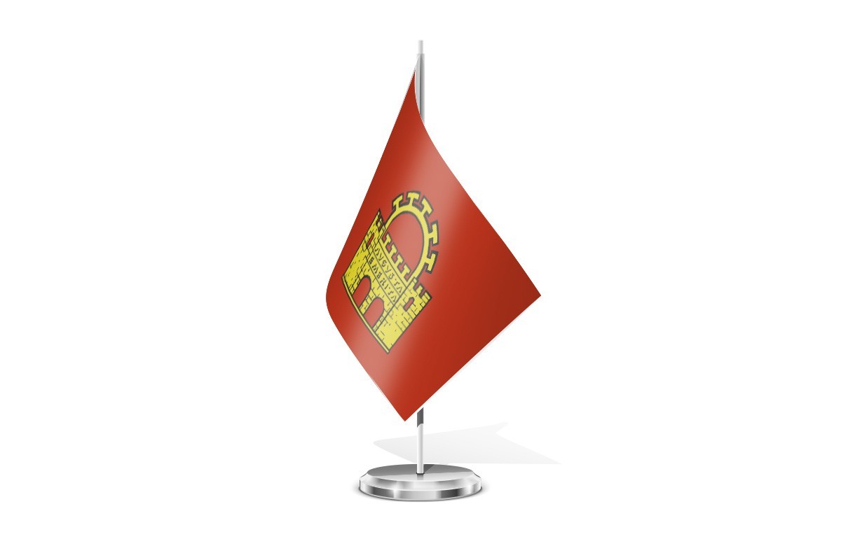 Bandera de mesa de Mérida
