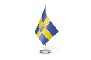 Bandera de mesa de Villanueva de las Cruces | BPH 123