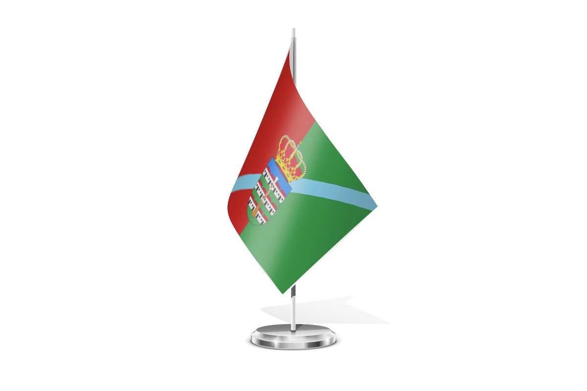 Bandera de mesa de Villanueva del Trabuco | BPH