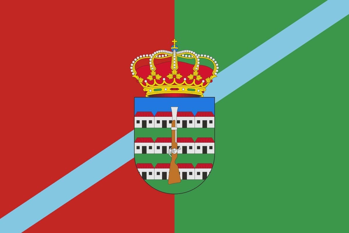 Bandera de mesa de Villanueva del Trabuco | BPH