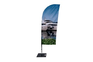 Banderola publicitaria vela de surf