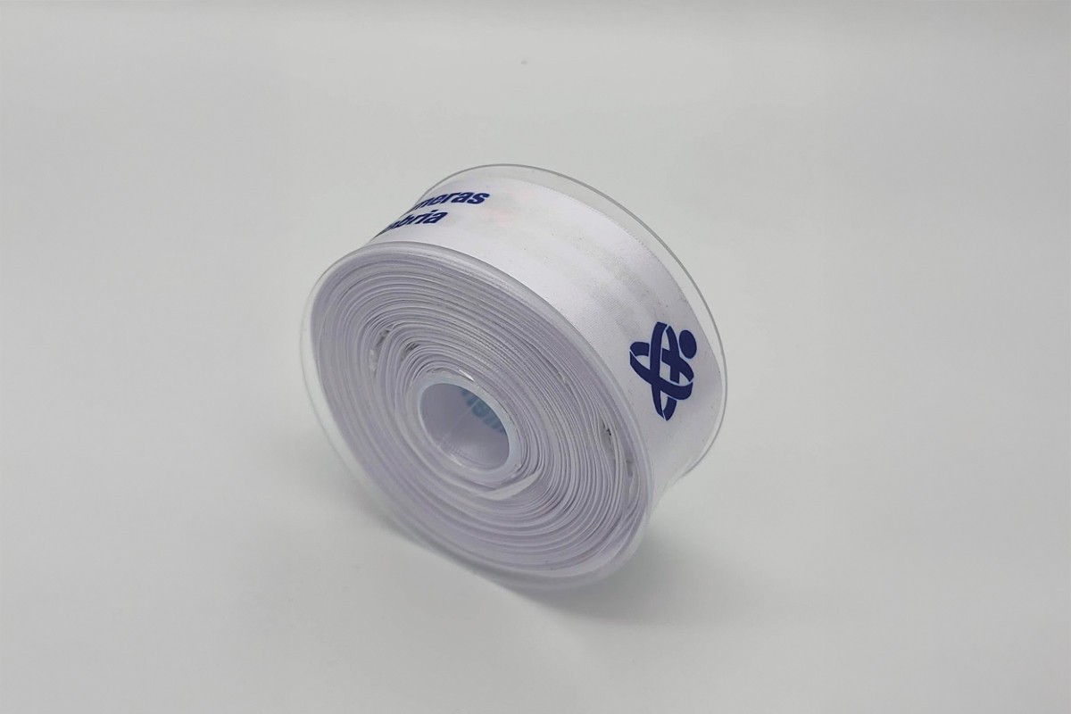 Cinta para árbol de navidad personalizada