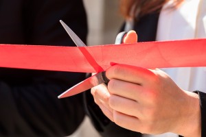 Cinta de inauguración personalizada