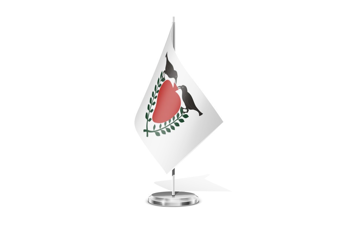 Bandera de mesa de Corbins | BPH