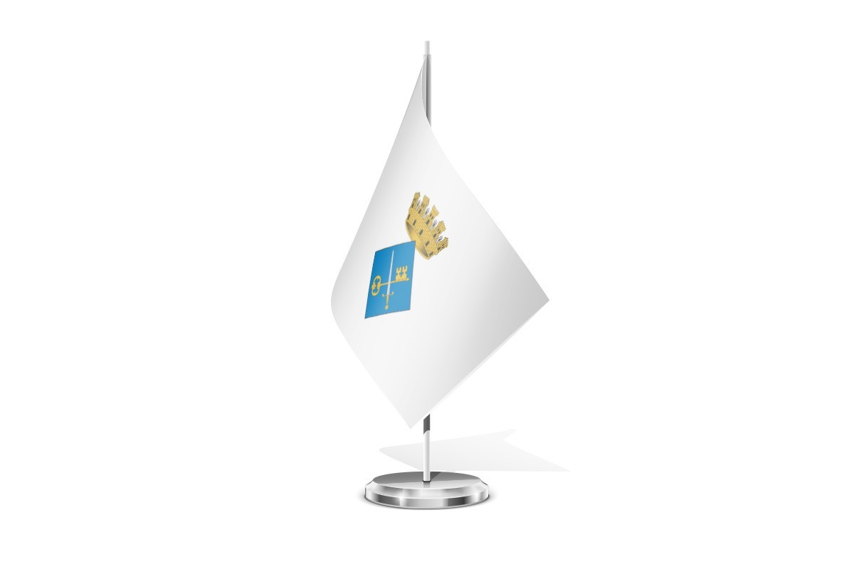 Bandera de mesa de Prat de Llobregat | BPH Bandera de mesa de Prat de Llobregat | BPH