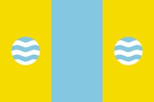 Bandera de mesa de Gimenells i el Pla de la Font | BPH