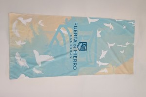 Toalla de microfibra personalizada