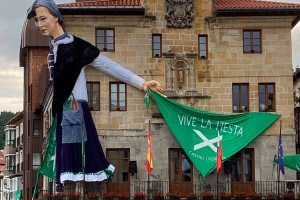 Pañuelo gigante para fiestas municipales 123