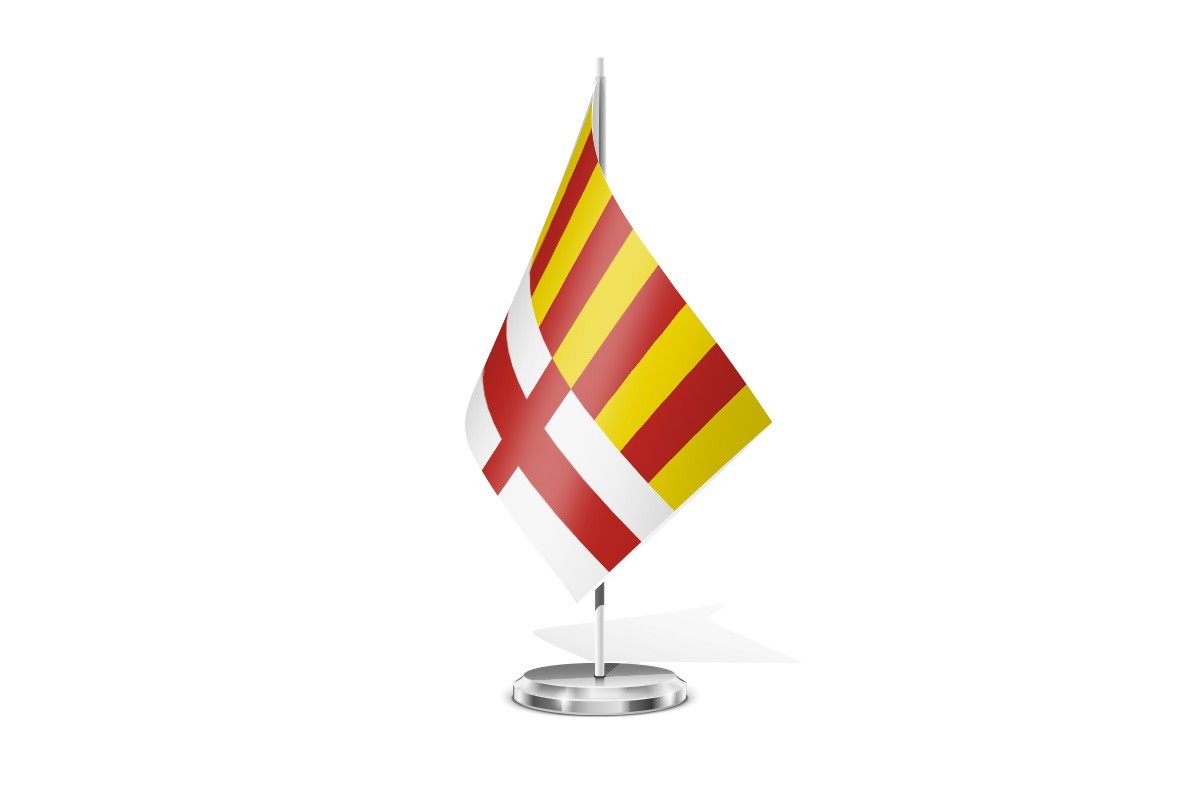 Bandera de mesa de Manresa | BPH Bandera de mesa de Manresa | BPH