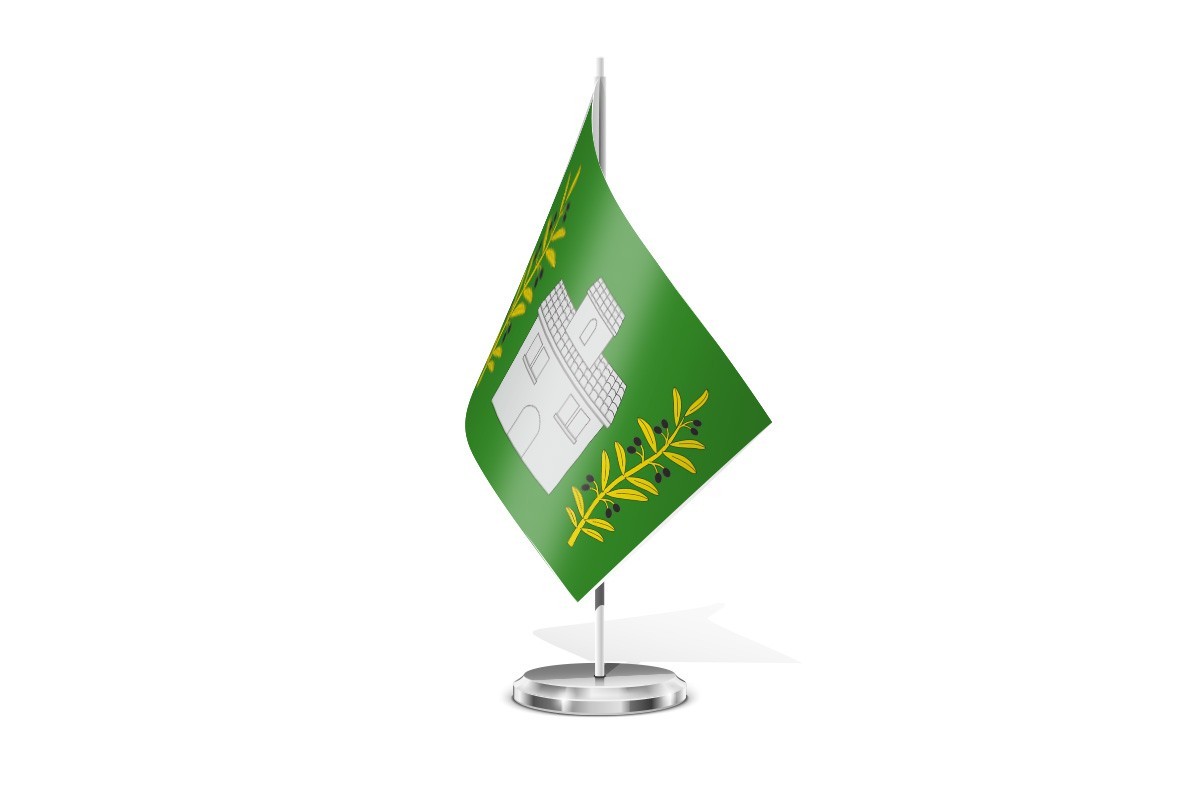 Bandera de mesa de Masdenverge | BPH Bandera de mesa de Masdenverge | BPH